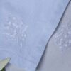 Serviette de table coton ourlet teinture végétale Bleu Ciel – LINEN COLOR