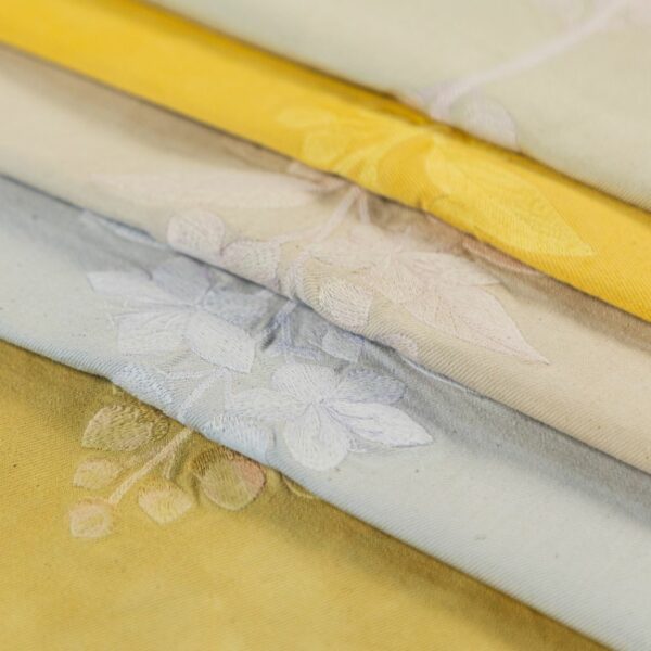 chemin-de-table-serviette-de-table-coton-lin-linen-color (21) Chemin de table jean coton teinture végétale Vert Olive Patiné – LINEN COLOR