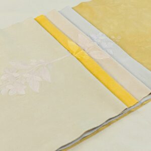 Chemin de table jean coton teinture végétale Vert Olive Patiné – LINEN COLOR